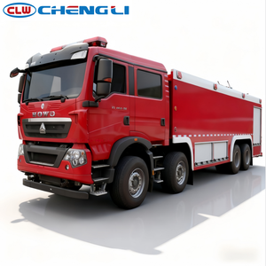 <span class=keywords><strong>Camion</strong></span> de lutte contre l'incendie HOWO 8X4 haute capacité de 25 tonnes avec réservoir d'eau de 21 000 L et réservoir de mousse de 4 000 L pour les interventions d'urgence en cas d'incendie - Product Image 3