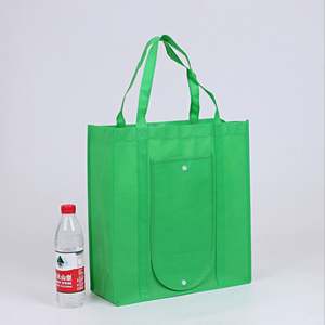 Bolsa de Compra Ecológica de Polipropileno No Tejido Barata al por Mayor, Bolsa de Mano Plegable de Polipropileno No Tejido Reciclado, Bolsa de Compra Reutilizable Personalizada con Logotipo - Product Image 3