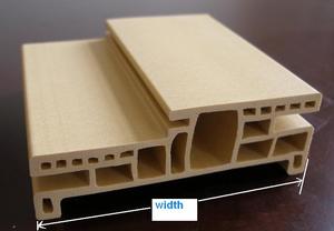 Nhựa đùn máy cho <span class=keywords><strong>PVC</strong></span>,WPC,PE,PP + Gỗ (xốp) <span class=keywords><strong>PVC</strong></span> WPC rộng cửa Hội Đồng Quản trị hồ sơ dây chuyền sản xuất - Product Image 5