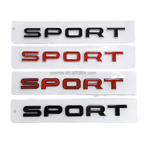 Car Trunk Racing Sport Word Letter Logo Emblem Badge Decal Sticker For Land Rover