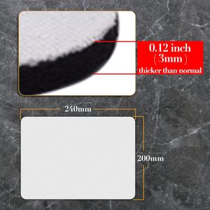 Alfombrilla de Ratón Blanca Personalizable por Sublimación, Venta al Por Mayor de Fábrica, Tamaño Extra Grande XXL para Oficina y Hogar - Product Image 4