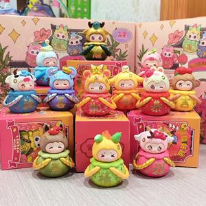 กล่องสุ่มโมลิเหมียว มินิ ลัคกี้ ซีรีส์ ลัคกี้ แคท ของสะสมน่ารัก ทำจาก PVC รูปสัตว์ แมวนำโชค ของขวัญ สำหรับเด็กอายุ 12 ปีขึ้นไป 男女通用 - Product Image 2