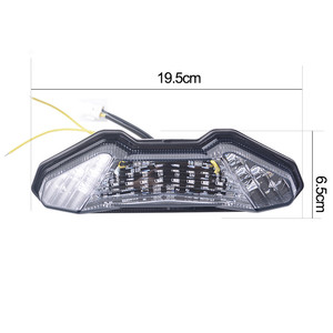 Accessoire de moto Yongjin, feu arrière LED pour Yamaha <span class=keywords><strong>MT</strong></span> <span class=keywords><strong>07</strong></span> <span class=keywords><strong>MT</strong></span> 09 - Product Image 2
