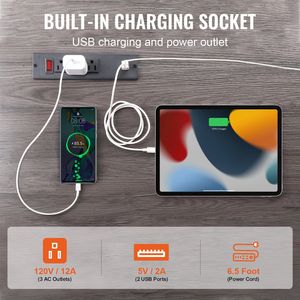 DB Wholesale Gabinete de Bar industrial de 47 pulgadas Mesa de vino que ahorra espacio Vasos de licor Estante Aparador independiente Buffet - Product Image 4