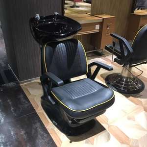 Lit de lavage de cheveux haut de gamme pour salon/barbier, lit de lavage de cheveux minimaliste et moderne pour salon de beauté et coiffure - Product Image 3
