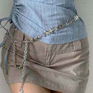 Chaînes de corps et ceintures de taille pour femmes, de luxe, de haute qualité, décontractées, tendance, sexy, plaquées argent et or, incrustées de strass scintillants - Product Image 1