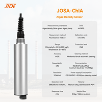 Sensor Air Online JD-Cyano Akurasi Tinggi RS485/Modbus untuk Danau, Mendeteksi Alga Biru Hijau Klorofil 220v Proteksi IP68