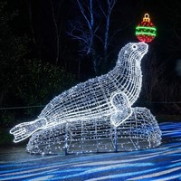 Decoración de Faroles para Parques de Atracciones, Personalizada de Fábrica, para Navidad, Uso Interior/Exterior, Espectáculo de Luces para Parques Temáticos