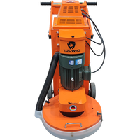 Meuleuse électrique pour sols en époxy de 500 mm, puissante, marque LUDWIG, machine de meulage pour le polissage et le fraisage des surfaces de sol