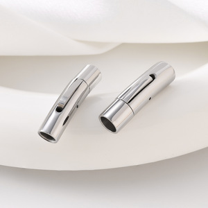 Bán Buôn Lỗ 2/3/4/5/6/7/8/10/12 Mm Thép Không Gỉ Snap Lưỡi Lê Đồ Trang Sức Clasp Cho Dây Da Tự Làm Đồ Trang Sức Phát Hiện - Product Image 5