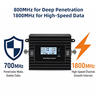 Kit Amplificador de Señal EasyBoost B28 B3 700 1800MHz, Repetidor de Señal con Antena Completa, Aplicación Tuya, 2G 3G 4G 5G LTE GSM