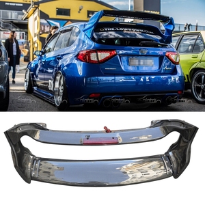 Alerón Spoiler de Fibra de Carbono Completa Estilo VS de Patada Alta para Maletero Trasero para <span class=keywords><strong>Subaru</strong></span> <span class=keywords><strong>Impreza</strong></span> 2008+ - Product Image 3