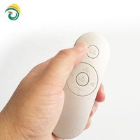 Télécommande TV en plastique à code roulant personnalisé avec 6 boutons, certifiée CE ROHS, avec pile CR2032, garantie de 12 mois