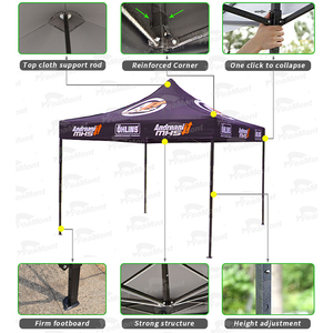 Feamont OEM nóng bán tùy chỉnh 2x2 tán gấp lều với bức tường bên - Product Image 5