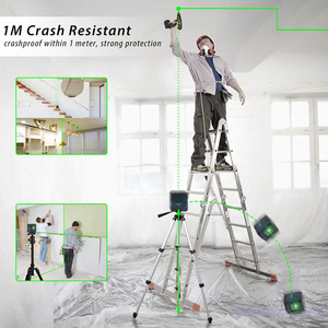 屋外産業用赤色レーザーレベル水平垂直クロスラインセルフレベリング多機能2ライン測定ツールDIY - Product Image 6