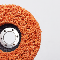 Disque de ponçage orange haute performance avec abrasif céramique pour une élimination rapide des matériaux