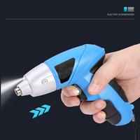 Ensemble de 7 tournevis sans fil Li-ion 3,6 V, perceuse électrique rechargeable avec embouts, mini kit de tournevis électrique