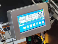 Imprimante laser à jet d'encre UV à deux têtes Machine de codage par lots de date d'expiration Imprimante à jet d'encre portable industrielle TIJ 2.5 en ligne