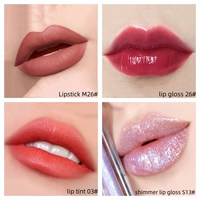 Gloss à lèvres liquide mat végétalien en gros sous marque privée, non collant, brillant, avec paillettes, cosmétiques