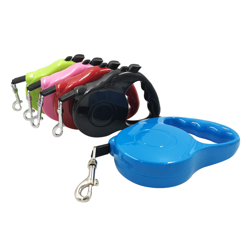 Double Retractable Dog Leash Multi Colors