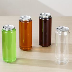 <strong>Drinking</strong> Can <strong>Plastic</strong> Juice <strong>Bottles</strong> Clear Beverage Container for Juice Smoothies Tea Coffee Compatible with Automatic Cup Sealer - Product Image 2