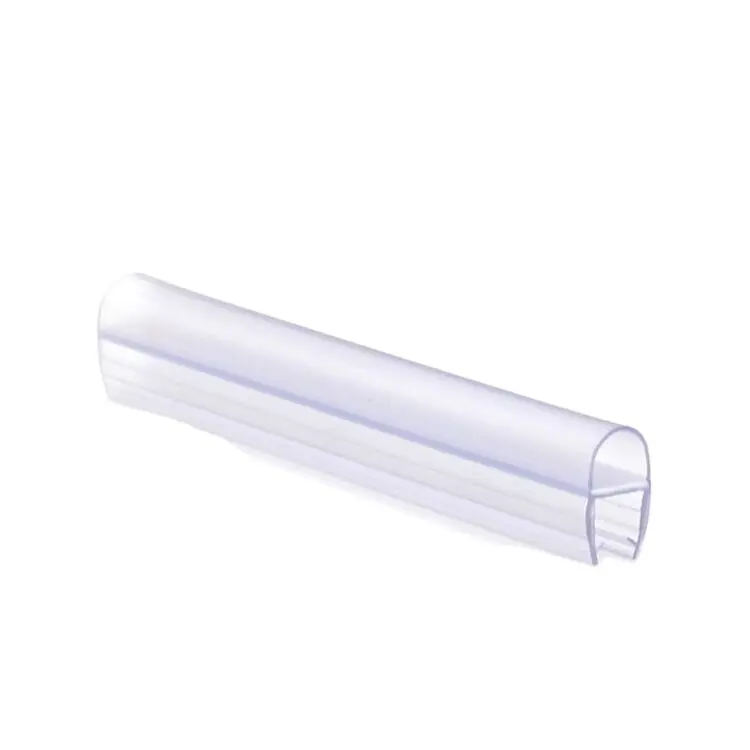 Waterproof Clear Plastic PVC Seal Strip for Shower Sliding Glass Door