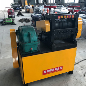 Factory Price 6-16mm <strong>Used</strong> <strong>Rebar</strong> Straightening Machine 25mm Scrap Steel Bar <strong>Rebar</strong> Rod Straightening Machine for <strong>Sale</strong> - Product Image 4
