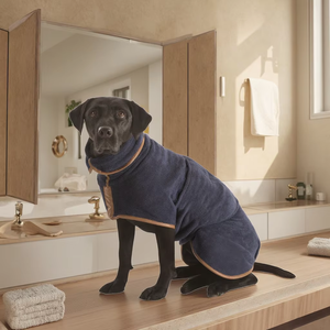 Serviette pour chien en microfibre de luxe sur mesure, grande taille, lavable, pour la plage, rafraîchissante, pour le bain, en bambou, pour la salle de bain - Product Image 5