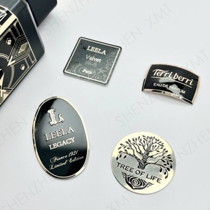 Factory Custom <b>Designed</b> Waterproof Metal Waterproof Perfume <b>Bottle</b> <b>Labels</b> Durable and Exclusive Use Packaging <b>Labels</b> - Product Image 2