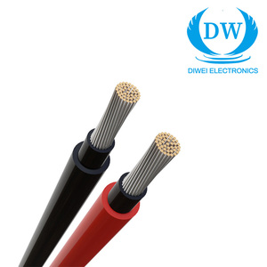 Fil de panneau solaire photovoltaïque DC 1000V EN 50618 4mm2 <span class=keywords><strong>6mm2</strong></span> H1Z2Z2-K câble d'alimentation de fil photovoltaïque solaire thermique XLPE - Product Image 5