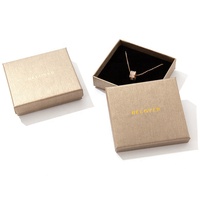Boîte à bijoux en papier personnalisée de 2 mm d'épaisseur, impression UV, spécifications de la feuille, logo, colliers, bagues, montres, caractéristiques, gaufrage