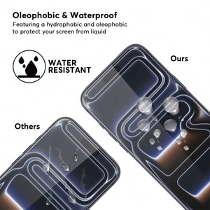 ฟิล์มกันรอยหน้าจอ Plus One 3 ชิ้น สำหรับ <span class=keywords><strong>iPhone</strong></span> 17 ฟิล์มกันรอยแบบติดง่ายสำหรับ <span class=keywords><strong>iPhone</strong></span> 18 17 16 15 <span class=keywords><strong>14</strong></span> 13 12 <span class=keywords><strong>Pro</strong></span> <span class=keywords><strong>Max</strong></span> - Product Image 6
