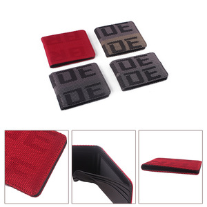 Leather <b>Wallet</b> Men Women Fashion Short Zipper Card Holder Geometric Pattern Durable All Seasons <b>Small</b> 7 Inch - Product Image 2