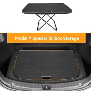 <span class=keywords><strong>Table</strong></span> de <span class=keywords><strong>camping</strong></span> portable <span class=keywords><strong>pour</strong></span> voiture, compatible avec Tesla Model Y Juniper, <span class=keywords><strong>table</strong></span> <span class=keywords><strong>pliante</strong></span> d'extérieur, tabouret pliable, coffre de voiture - Product Image 5