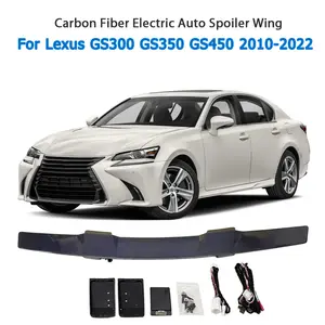 Grote Inventaris Afstandsbediening Spoiler Gloss Carbon Fiber Elektrische Auto Achter Spoiler Voor Lexus GS300 2010-2022