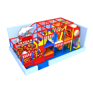 Đầy Màu Sắc Nhựa Không Gian Chủ Đề Giá Rẻ Bên Trong Sân Chơi Cho Trẻ Em - Product Image 5