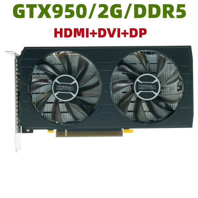 GTX 950 2GB Desktop Discrete Gaming Graphics Card for PUBG