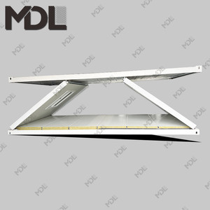 20ft 40ft Ráp Cà Phê Di Động Kiosk/Cà Phê Cửa Hàng Kết Cấu Thép - Product Image 1