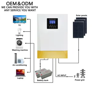 FY 고주파 그리드 mppt 태양 하이브리드 인버터 5kw 3kw 하이브리드 태양 광 인버터 5.5kw 3.5kw