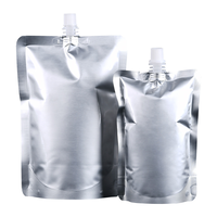 Pochette en plastique 1 Litre 1000 ml 500 ml Personnalisée pour Aliments, Boissons Liquides, avec Bec Verseur en Aluminium, Sachet Doypack avec Bec Verseur