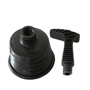 HQ707 couleur noire PVC maison égout piston vidange toilette buster - Product Image 5