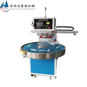 Máquina de prensado en caliente de alta frecuencia para embalaje de blíster, máquina de embalaje de doble PVC con manipulador para tarjeta de Blíster