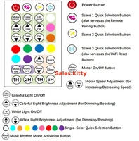 Moteur d'éclairage à fibres optiques RGBW à changement de couleur avec contrôle Wi-Fi via application Tuya et télécommande, source lumineuse à fibres optiques à roue de couleur blanche scintillante