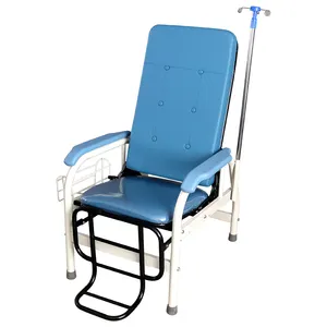 Reclinador médico orp usado manualmente, cadeira reclinadora de infusão iv para cuidados clínicos