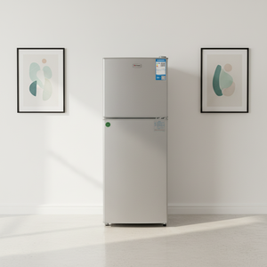 Smart Home French Stainless Steel Double-Door Compressor Top-Freezer <b>Refrigerator</b> 150-199L Energy Grade 1 for Outdoor Stainless - Product Image 5