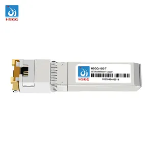 HSGQ 10G RJ45 Ethernet ports SFP+ Adapter Module DDM 10Gbase-T Compatible Router Switches