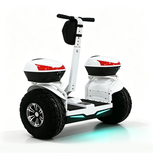 Patinete Eléctrico Autoequilibrado para Adultos con Luces Ambientales, Caja de Almacenamiento Doble, Neumáticos Grandes Negros de 19 Pulgadas - Product Image 5