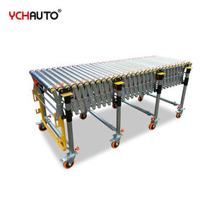 Transportador de rodillos flexible O Correa funcionando para transportador motorizado de caja de 30kgs para funcionamiento de doble dirección de almacén - Product Image 4