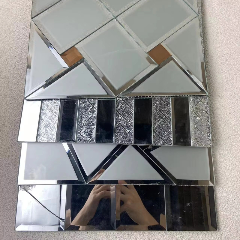 Modern Style Glass Mosaic Tile for