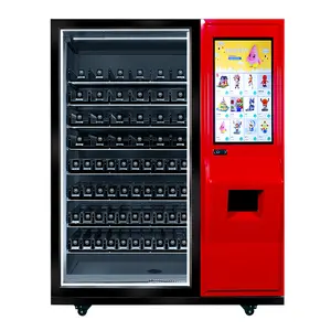 Máquina expendedora con elevador, combo de alimentos frescos y bebidas no tripulados, automatizada, venta directa de fábrica